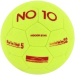 Piłka nożna halowa Indoor Star filcowa rozmiar 4