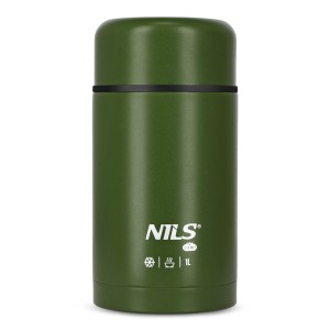 NC3802 TERMOS OBIADOWY 1000ML ZIELONY NILS CAMP
