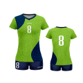 Damski strój siatkarski COLO Glimmer zielony