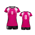 Damski strój siatkarski COLO Peak różowy