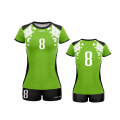 Damski strój siatkarski COLO Peak zielony