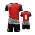 Komplet sportowy COLO DRAPE czerwono czarny