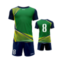 Komplet sportowy  COLO DRAPE zielono granatowy