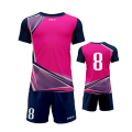 Komplet sportowy COLO DRAPE różowo granatowy