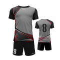 Komplet sportowy COLO DRAPE szaro czarny
