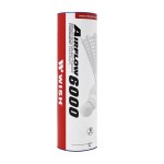 Nylon shuttlecocks S-320 WISH Airflow 6000 - 6 pieces