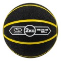 Piłka lekarska rehabilitacyjna 2kg VMB-L002Y gumowa