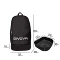 Backpack GIVOVA SPORT BIG with double bottom