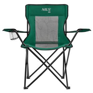NC3302 KRZESŁO TURYSTYCZNE ZIELONO-CZARNY NILS CAMP