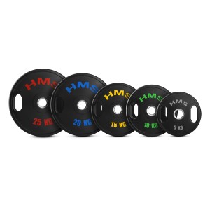 TOG25 2 x 25 KG TALERZ OLIMPIJSKI OGUMOWANY 2 x 25 KG HMS