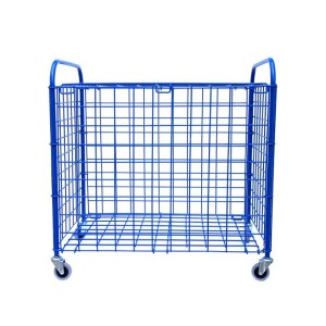 Wózek na piłki metalowy składany