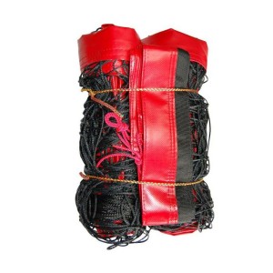 Siatka do siatkówki plażowej czerwona