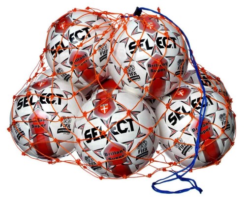 Siatka na 10-12 piłek nylonowa marki SELECT