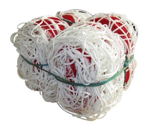 Siatka na bramki do piłki ręcznej PP 4 mm gł 0,8 x 1m