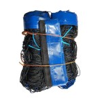 Siatka do siatkówki plażowej niebieska